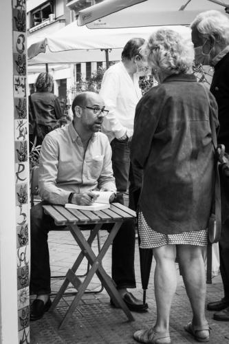 6 DE JULIO 2021<br>Presentación de La Zapatilla por Detrás en la Librería Alberti de Madrid