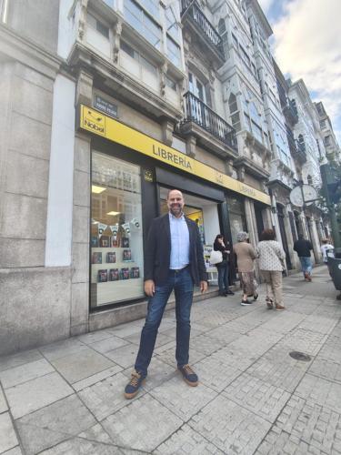 9 DE OCTUBRE 2025<br>Presentación de Lo que no pudo ser en Espazo Lector Nobel en A Coruña